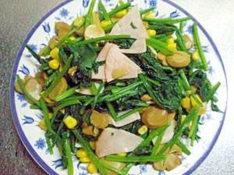 簡単！！朝食にぴったり☆ほうれん草のソテー